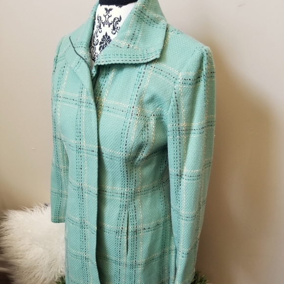 ANNE KLEIN A LINE DRESS COAT - Picture 1 of 11